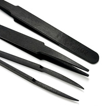 Hot Sale ESD Anti-static Cleanroom Stainless Tweezers for Precision Parts